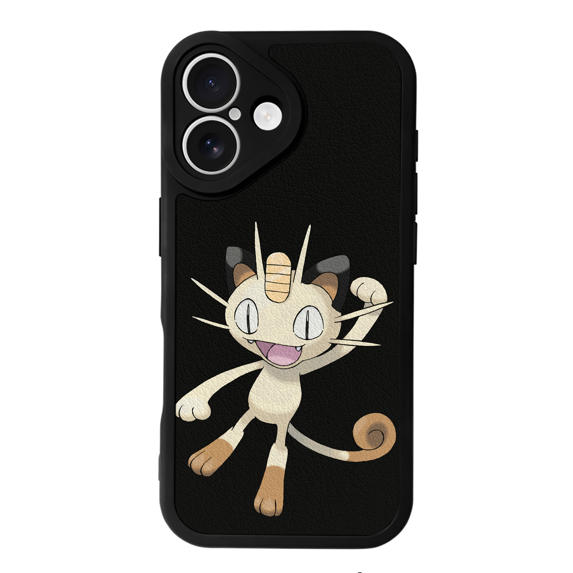 （画像用） ポケットモンスター Pokémon 【iPhone 16シリーズ対応】シリコンスマホケース（レザー調） 材質：シリコン